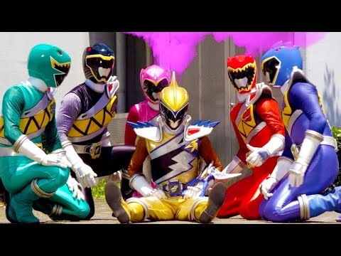 ¡No te duermas! 🦖 Power Rangers: Dino Super Charge ⚡ 🔵 HasTV Escuadrón