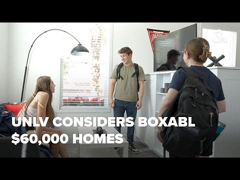 UNLV explores $60,000 Boxabl studio-home concept to help students find and own homes