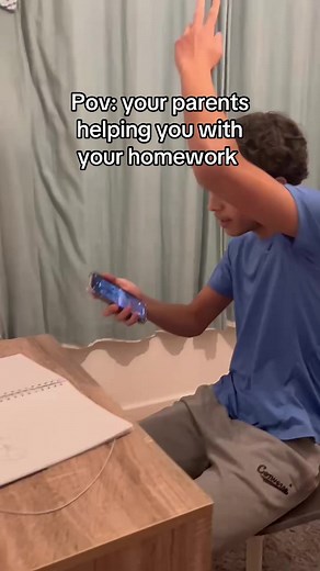 Parents Helping with Homework: A Common Scenario