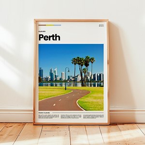 Perth Poster, Perth Print, Perth Photo, Perth Travel Poster, Australia Poster, Australia Print, Digital Print, Travel Gift - Etsy