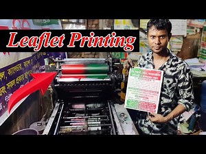 2 in 1 Color Printing by Mini Offset Printing Machine