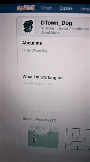 My Scratch Account #fyp #scratch #project