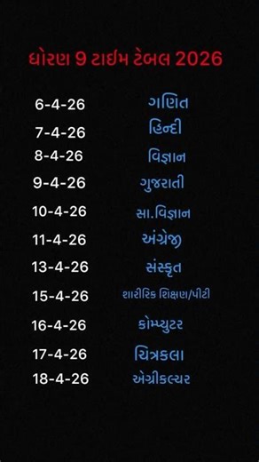 std 9 class time table 😳😱 2026 #foryou #ytshorts #students
