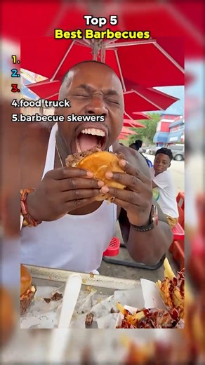 Top 5 Best Barbecue #foodie #shorts #barbecue