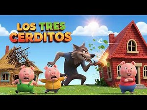 The Three Little Pigs | The Complete Story of the Big Bad Wolf | Classic Fairy Tale Animation