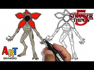 How to Draw DEMOGORGON | Stranger Things 5