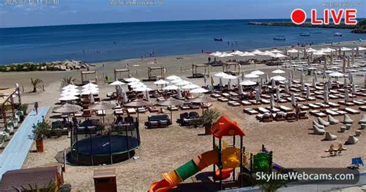【LIVE】 Live Cam Mamaia - Romania | SkylineWebcams