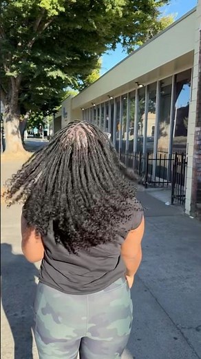 16 inch Permanent Curly Genie Loc Extensions | Dr.LocGenie