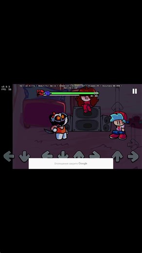 FNF PK version mod Kitty smile 😼 ФНФ ПК версия мод Котёнок улыбается 😼 #fnf #fnfmod