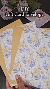 195K views · 3.2K reactions | DIY Gift Card Envelope | How To make A Gift Envelope | Envelope Making Tutorial #diy #envelope #envelopemaking #papercraft #craft #diycrafts #gift #giftideas #giftcard #giftcardideas #tutorial #stepbysteptutorial #howto #howtomake #how #crafttutorial #crafting #craftingideas #easycrafts #giftenvelope #christmas #christmasgifts #christmasgiftideas #teachersgifts #mothersdaygift #creative #creativediy #origamienvelope #handmade | Craft With Haza | Facebook
