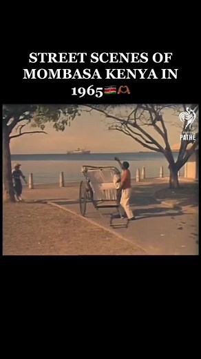 Exploring Street Scenes of Mombasa, Kenya in 1965