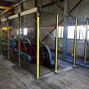[Hot Item] Custom Steel Machine Safety Fence Fabricator Industrial Safety Fencing Manufacturer.