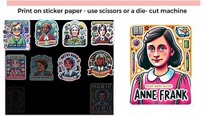 Women's History Stickers: 28 Inspirational Quote Stickers (digital & Printable) - Etsy