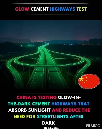 Glow Cement Highways