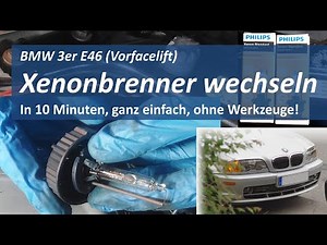 In 10 minutes! Xenon bulbs for the 3 Series E46 - all the secrets!