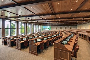 The new Augusta National media center might be the nicest media center ever