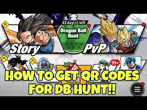 How to do Dragon Ball Hunt ( QR Code) Easily in Dragon ball legends 7th Anniversary