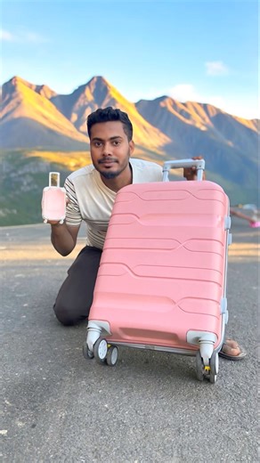 New Mini pink Suitcase Vs bhoro Suitcase Testing and Unboxing 😱