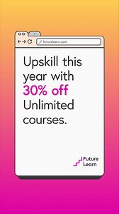 Get 30% off Unlimited and join over 20 million people already learning. Explore healthcare, teaching, tech courses and more. | FutureLearn
