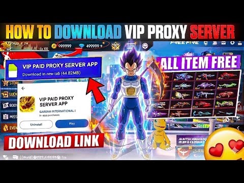 How To Download Proxy Server In Free Fire 💯😱🔥 | Free Fire Proxy Server | Proxy Server Free Fire