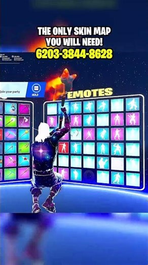 BEST Skin Map On Fortnite rn!