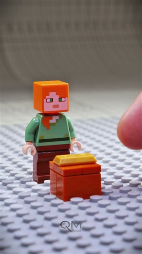 Alex's Treasure Chest #lego #minecraft #stopmotion