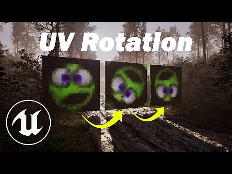 Easiest Way to Rotate Texture UVs with Materials in Unreal Engine 5
