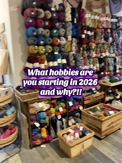 I’m trying knitting. I started at the end of last year. I want my thumbs to do something more productive than scroll. I like making things I can use or give. It is peaceful. Happy New Year, everyone! Excited to hear about your new hobbies! #newhobby #knittok #crafting #learningnewthings #newyearnewme