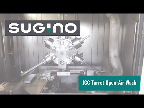 Sugino JCC Turret Open-Air Wash - 5x Speed Dry Run