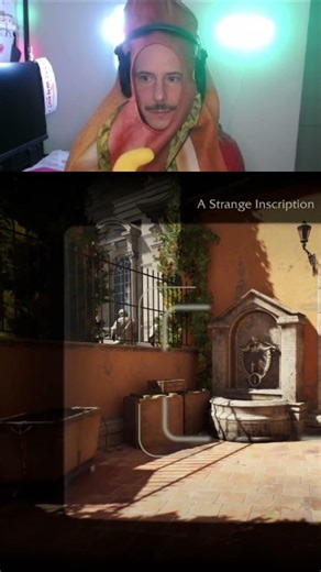 Found a Mysterious Inscription & Body in This Game! #shorts