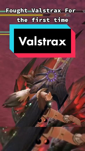Epic First Battle Against Valstrax in Monster Hunter Rise