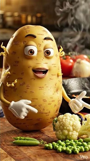 Potato :The ONLY vegetable you actually need. 🥔✨