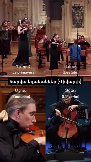 Տարվա եղանակներ 🌸☀️🍂❄️ #ԿլասիԿա