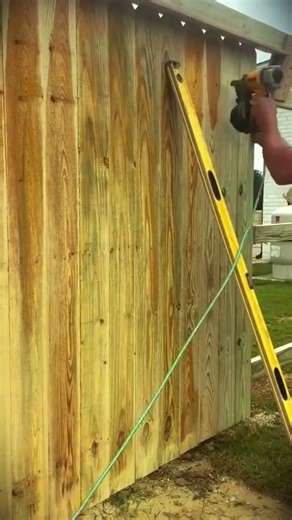Easy vertical wood installation process #shorts