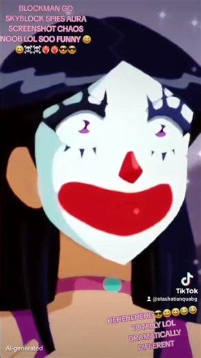 Luxury Totally Blockman Go Skyblock Spies Aura Tiktok Screenshot Chaos #blockmango #totallyspies