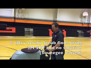 Waxie Wood Floor Application - Ultra Sport product