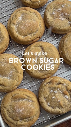 Chewy Brown Sugar Cookies Recipe