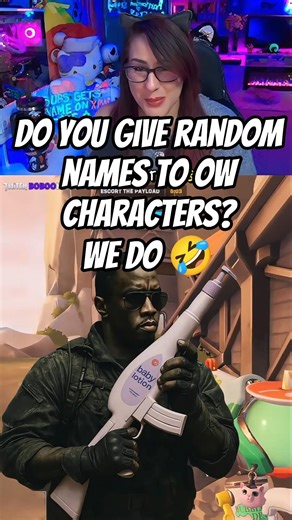 Do you give random names to OW characters? We do 😂 ... #overwatch2 #nintendoswitch #fps #overwatch