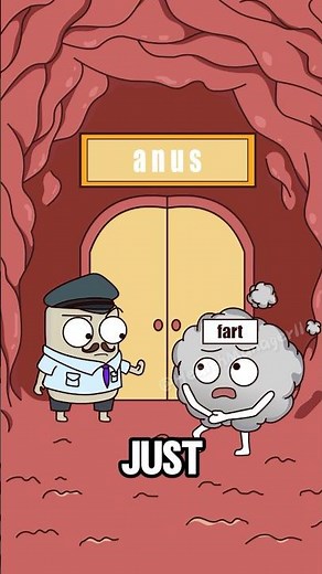 Where did all those farts you held back go? #shorts #funny #hot