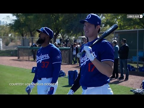 2024 Dodgers Spring Training: Shohei Ohtani batting practice, Teoscar Hernández & more from workout