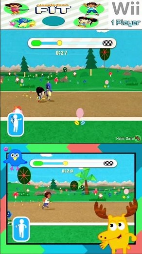 the great relay - Nickelodeon Fit - mainin game