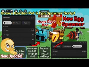 [🌻] BIG UPDATE | HUGE Pet & Egg Spawner Sript Grow a Garden 🐝 Dark Spawner SCRIPT (keyless)