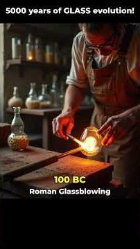 Glass Was Discovered by ACCIDENT... Lightning Hit Sand! ✨