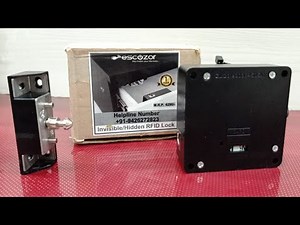 Rfid Locks for cabinets | Escozor Hidden Digital Smart Lock | RFID Lock | GlittersInfotech