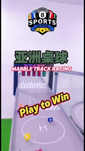 Excellent race. Choose your color. Let’s play the game#trending #foryou #marblerace #marblerun #pinball