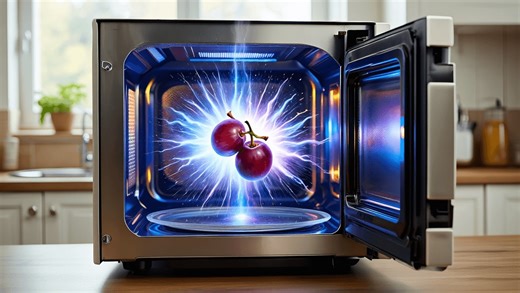 Exploding Grapes: Why Microwaving Grapes Creates Plasma!