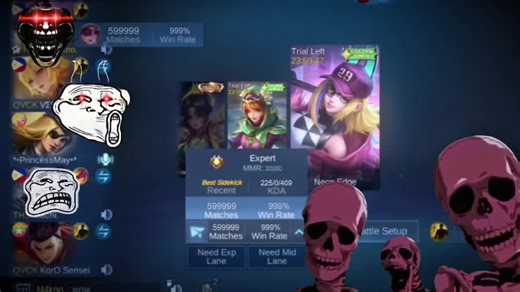 Top Global Ruby Players in Mobile Legends