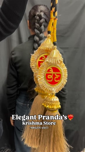 Krishma Store on Instagram: "✨ Elegant Parandas – Tradition Woven with Grace & Style! ✨ Add royal Punjabi charm to your hairstyle with our Elegant Parandas Collection 💖🌸 Beautifully crafted with fine detailing, vibrant colors, pearls, beads & soft tassels, these parandas complete your ethnic look with pure elegance ✨ Perfect for weddings, lohri, teej, festivals, cultural functions, and bridal looks, parandas look stunning with suits, lehengas, shararas & phulkari outfits 💃❤️ A timeless access
