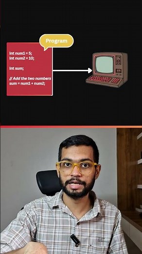 What is a Program? 🤔 | Explained in 20 Seconds #java #programming