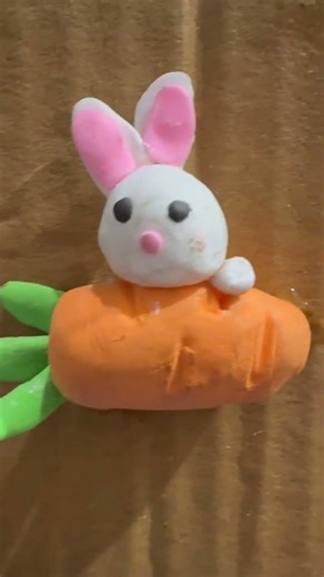 How to make an animal Rabbit | Air dry clay #airdryclay #diy #craft #art